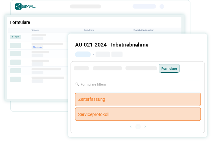 Wartungsberichte alle gesammelt in einer digitalen Anwendung